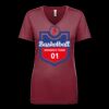Next Level Apparel 1540 - Ladies' Ideal V-Neck Thumbnail