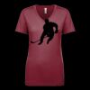 Next Level Apparel 1540 - Ladies' Ideal V-Neck Thumbnail
