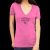 Tultex 214 - Ladies' Slim Fit Fine Jersey V-Neck Thumbnail