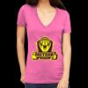 Tultex 214 - Ladies' Slim Fit Fine Jersey V-Neck Thumbnail