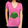 Tultex 214 - Ladies' Slim Fit Fine Jersey V-Neck Thumbnail