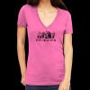 Tultex 214 - Ladies' Slim Fit Fine Jersey V-Neck Thumbnail