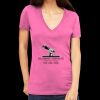 Tultex 214 - Ladies' Slim Fit Fine Jersey V-Neck Thumbnail