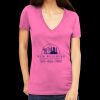 Tultex 214 - Ladies' Slim Fit Fine Jersey V-Neck Thumbnail