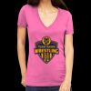 Tultex 214 - Ladies' Slim Fit Fine Jersey V-Neck Thumbnail