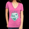 Tultex 214 - Ladies' Slim Fit Fine Jersey V-Neck Thumbnail