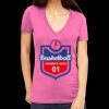 Tultex 214 - Ladies' Slim Fit Fine Jersey V-Neck Thumbnail