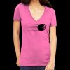 Tultex 214 - Ladies' Slim Fit Fine Jersey V-Neck Thumbnail