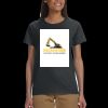 Gildan 100% Cotton Ladies T-Shirt Thumbnail